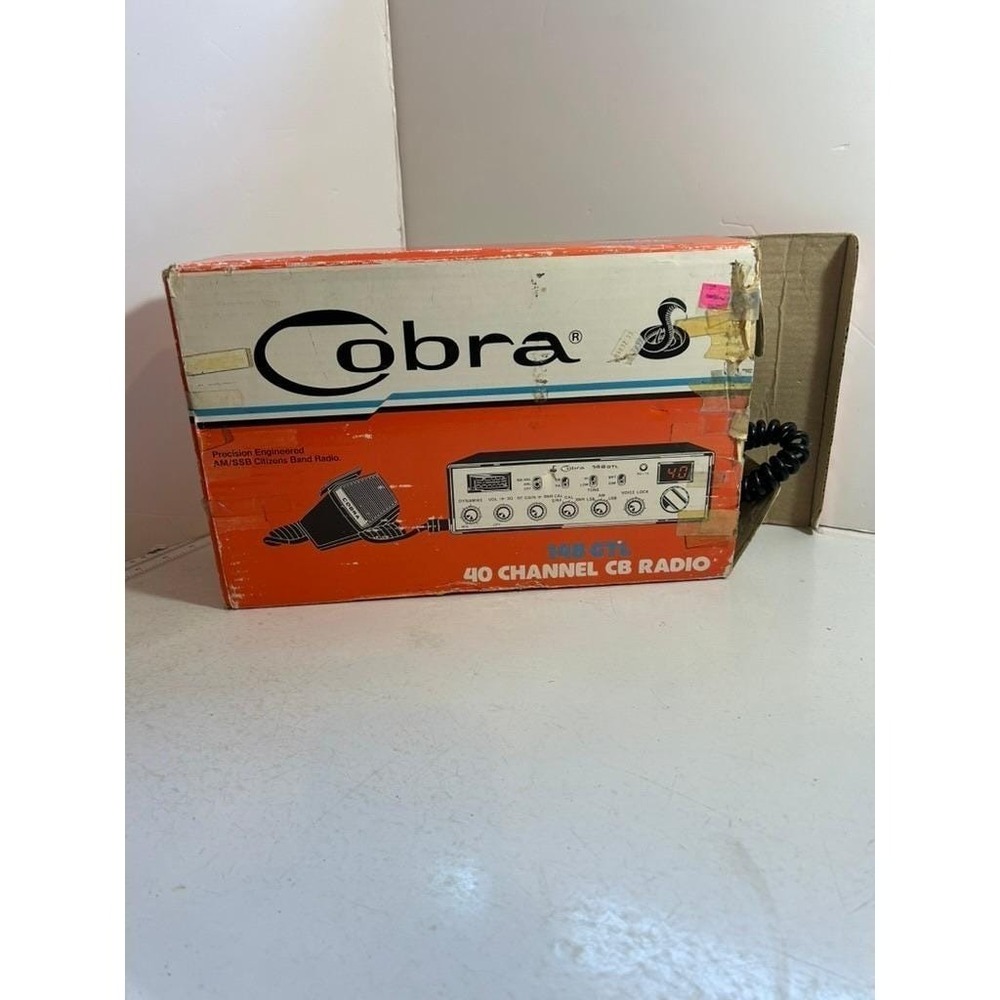 Cobra 148 GTL 40 Channel CB Radio AM‎ SSB Mobile Transceiver Vintage 1991 NIB